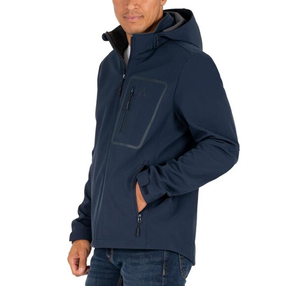 Gerry Men's Softshell Jacket, Navy - Picture 4 of 8